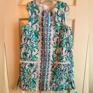 Lilly Pulitzer Floral Dress Girls Summer shift